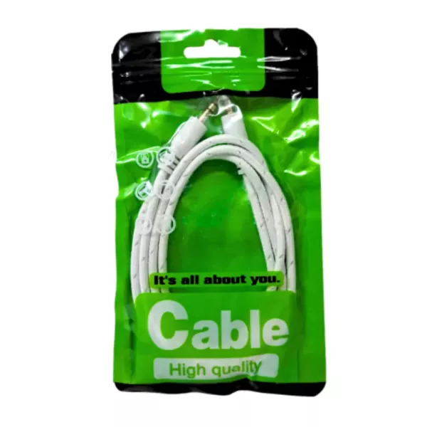 Cable Audio 3,5mm a 3,5mm 1m Time CAB-46012 (0024)