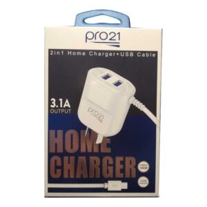 Cargador Micro USB 3.1A Pro21 (0041)